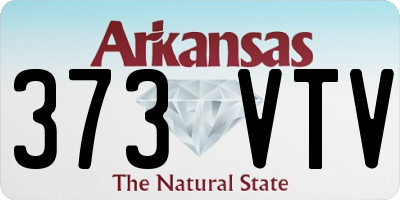 AR license plate 373VTV
