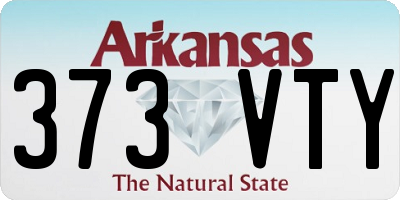 AR license plate 373VTY
