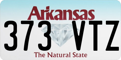 AR license plate 373VTZ
