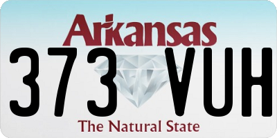 AR license plate 373VUH