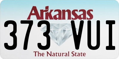 AR license plate 373VUI