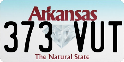 AR license plate 373VUT