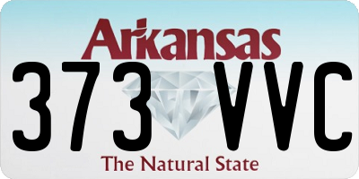 AR license plate 373VVC