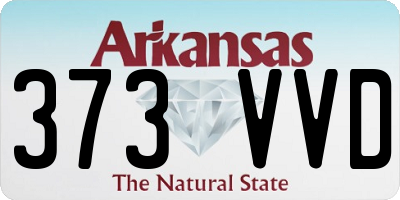 AR license plate 373VVD