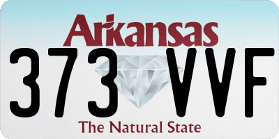 AR license plate 373VVF