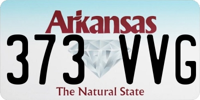 AR license plate 373VVG