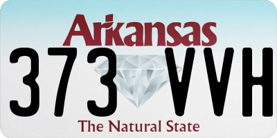 AR license plate 373VVH