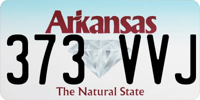 AR license plate 373VVJ