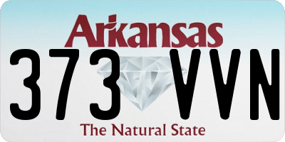 AR license plate 373VVN