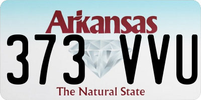 AR license plate 373VVU