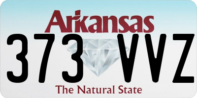AR license plate 373VVZ