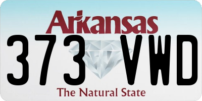AR license plate 373VWD