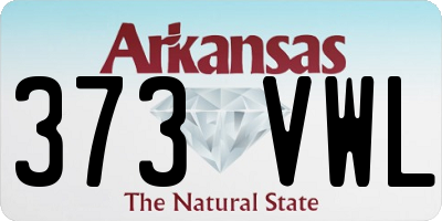 AR license plate 373VWL