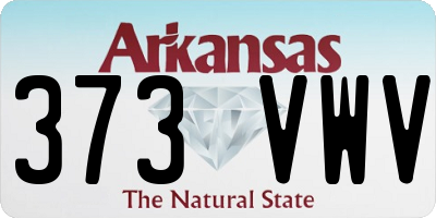 AR license plate 373VWV