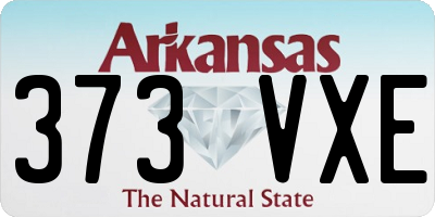 AR license plate 373VXE