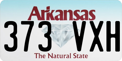 AR license plate 373VXH
