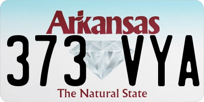 AR license plate 373VYA
