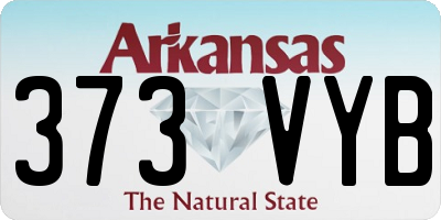 AR license plate 373VYB
