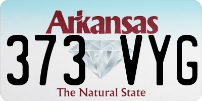 AR license plate 373VYG