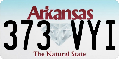 AR license plate 373VYI