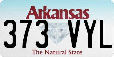 AR license plate 373VYL