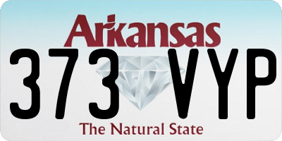 AR license plate 373VYP