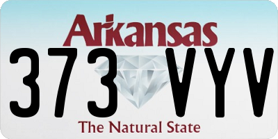 AR license plate 373VYV