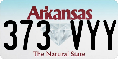 AR license plate 373VYY