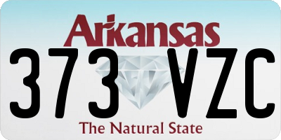 AR license plate 373VZC