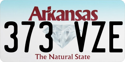 AR license plate 373VZE