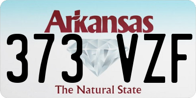 AR license plate 373VZF