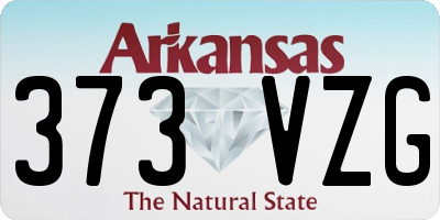 AR license plate 373VZG