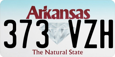 AR license plate 373VZH