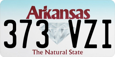 AR license plate 373VZI