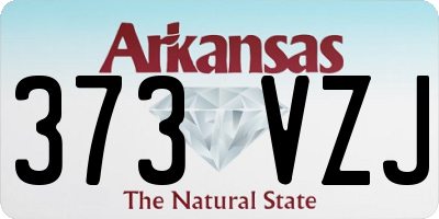 AR license plate 373VZJ