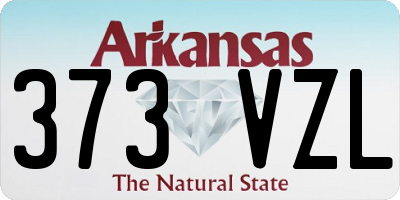 AR license plate 373VZL