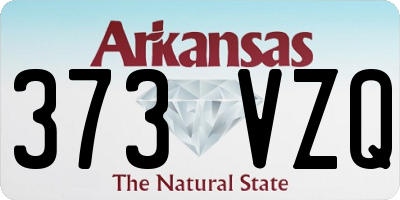 AR license plate 373VZQ