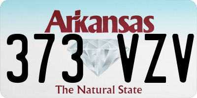 AR license plate 373VZV