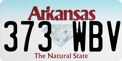 AR license plate 373WBV