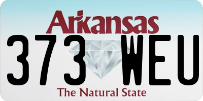 AR license plate 373WEU