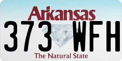 AR license plate 373WFH