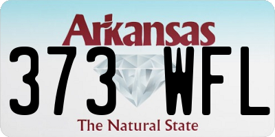 AR license plate 373WFL