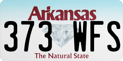 AR license plate 373WFS