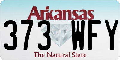 AR license plate 373WFY