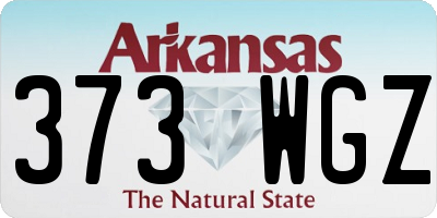 AR license plate 373WGZ