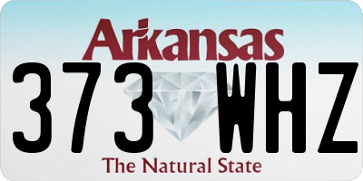 AR license plate 373WHZ