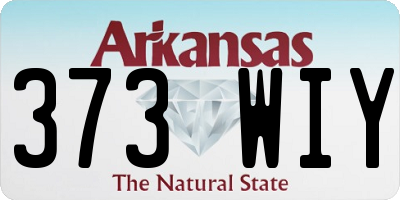 AR license plate 373WIY