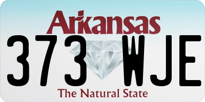 AR license plate 373WJE