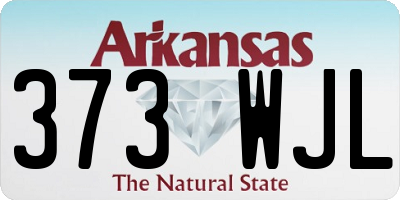 AR license plate 373WJL
