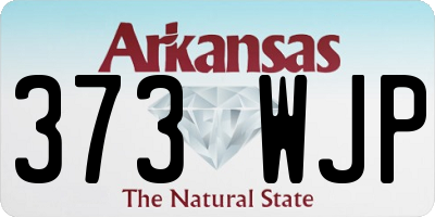 AR license plate 373WJP